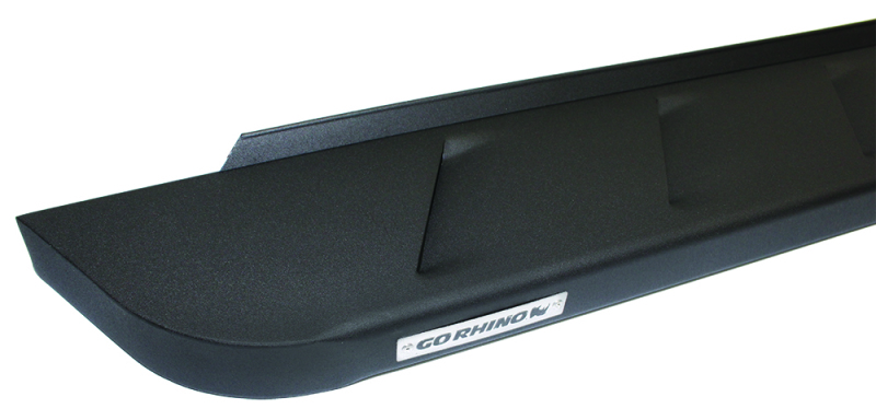Ford F-350 Running Boards - Go Rhino - RB10 - Textured Black - `99-`16